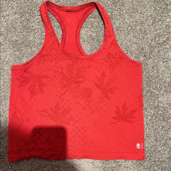 Lululemon Racerback Tank Top Team Canada - Picture 1 of 2